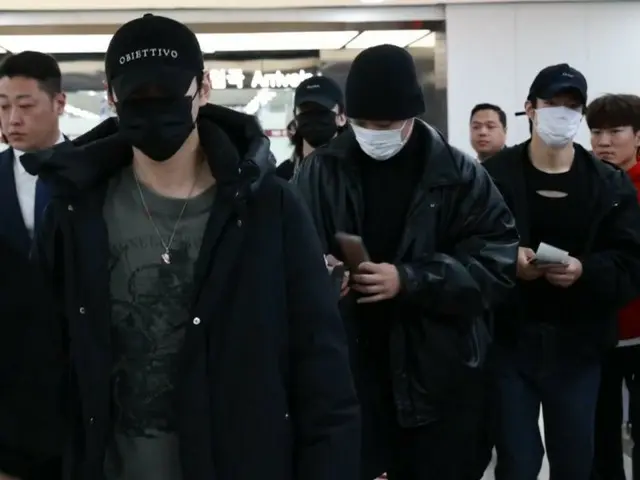 "SF9" returned to the country @ Gimpo International Airport on the afternoon of 