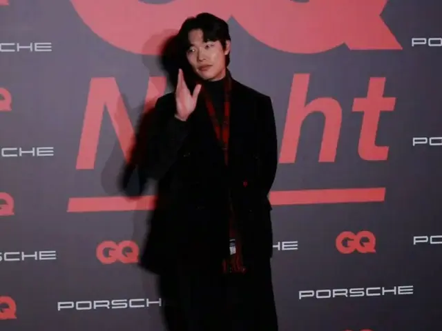 Actor Ryu Jun Yeol attended the "2023 GQ LIGHT" party on the afternoon of the 7t
