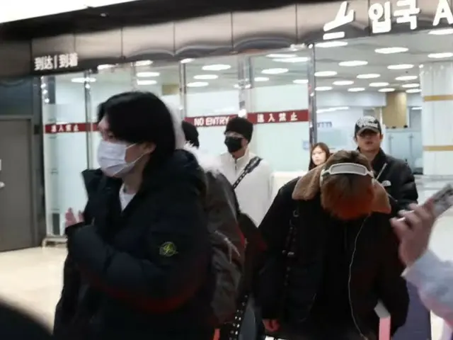 “P1Harmony” returns to the country on the morning of the 10th @ Gimpo Internatio