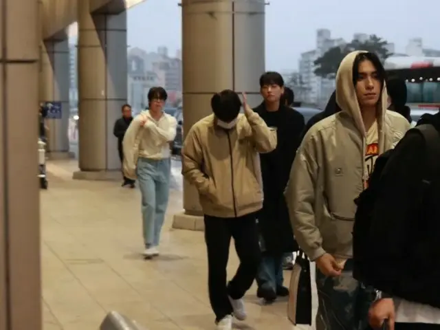 SF9 departs for Japan for "2023 FNC KINGDOM -The Greatest Show" @ Gimpo Internat