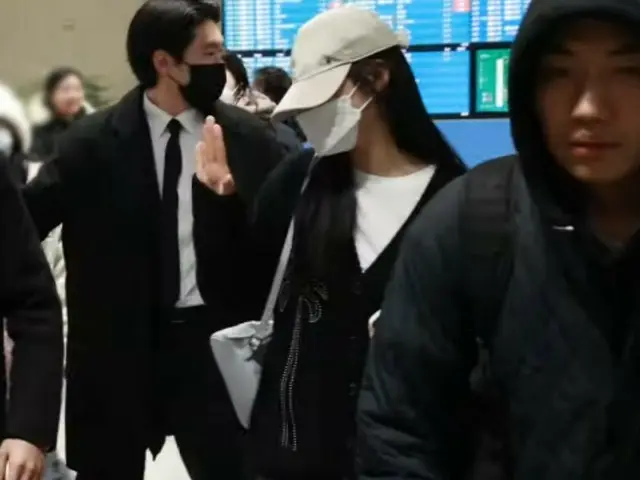 Minzy (NewJeans), returning to the country on the afternoon of the 25th @ Incheo