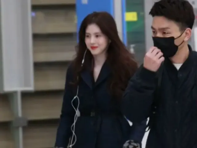 Actress Han Seo Hee, returning to the country on the afternoon of the 25th @ Inc