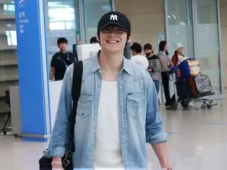 Actor Song Geon Hee, returning to the country @ Incheon International Airport on