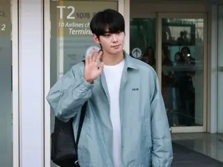 Cha EUN WOO departs for France on the morning of the 20th @ Incheon Internationa