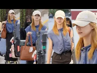 240722 TWICE_ _  TZUYU airport arrival fancam by 스피넬 * Do not edit, do not re-up
