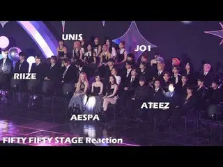 241117 KGMA FIFTY FIFTY_ _  Stage Reaction Fancam by 스피넬
 aespa RIIZE_ _  ATEEZ_