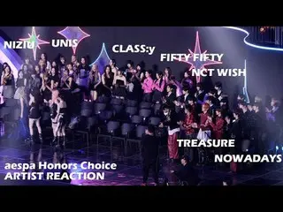 241117 KGMA Honors Choice Award Fancam by Star
 NCT _ _  WISH_ _  NizIU_  TREASU