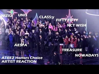 241117 KGMA Honors Choice Award Fancam by Star
 aespa_ _  NCT _ _  WISH_ _  NizI