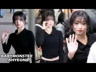 241128 BABYMONSTER_ _  Ahyeon Airport Depart Fancam by 스피넬
 * Do not edit, do no