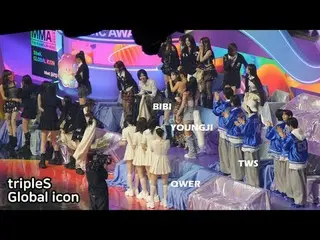 241130 tripleS_ _  "Global Icon" IDOL Reaction Fancam by 스피넬
 * Do not edit, do 