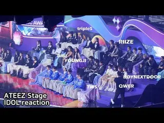 241130 ATEEZ_ _  Stage IDOL Reaction Fancam by 스피넬
 * Do not edit, do not re-upl