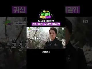 The secret of the ghost restaurant predicted by Tento
 #Jun Hyun Moo_  #Baek Ji 
