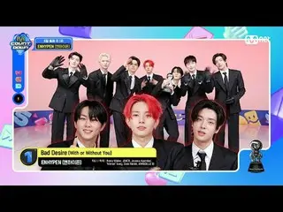 Stream on your TV:

 M COUNTDOWN｜Ep.892
 June 2nd week 1st place "#ENHYPEN_ " "#