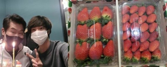 Popular chef Lee Young-bok was impressed by the strawberry gift from JIN of "BTS" "He came home late at night"