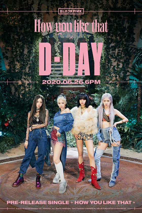 “BLACKPINK” new song No.1 on a lot of music platforms