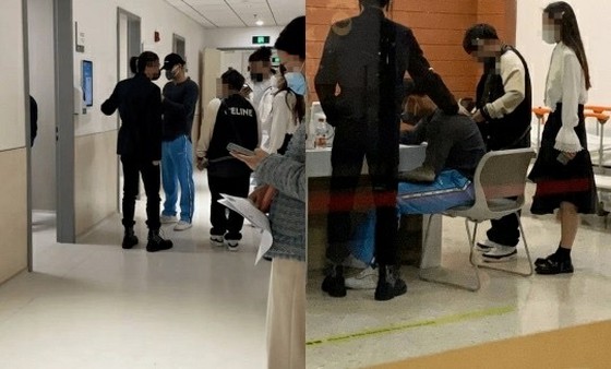 former "EXO" TAO, going to the emergency room early in the morning during shooting ... "looks serious"