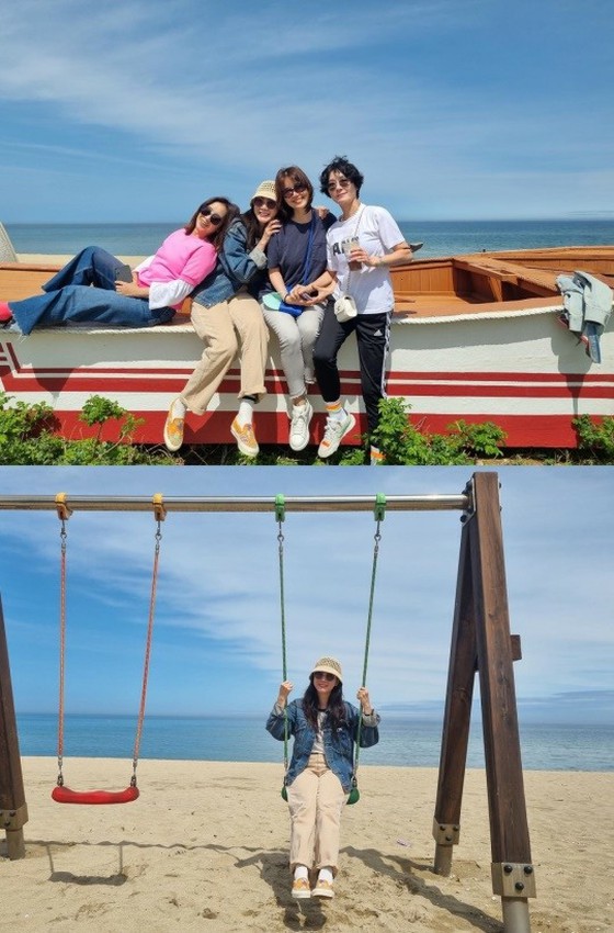 Actress Choi Ji Woo returns to TV Series "Child-rearing mom" ... Traveling with actress friends "old friends"