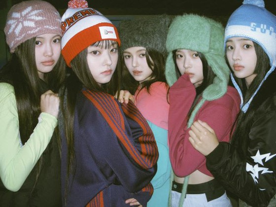 Rookie group "New Jeans" released today's new song "Ditto" went straight to No.