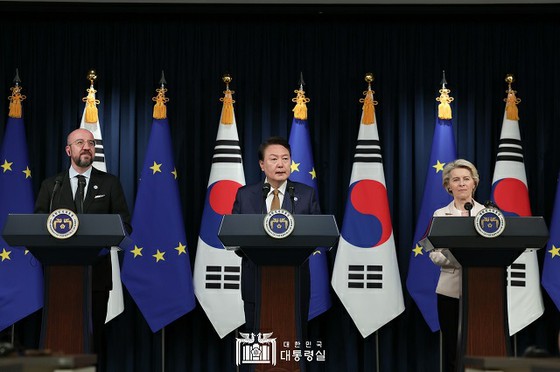 South Korea-EU joint statement: Security Council members must fully implement resolutions on North Korea