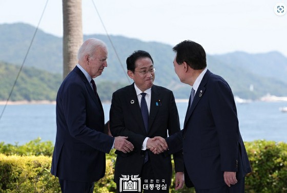 Chinese media restrains “Japan-U.S.-Korea summit”…”Actual target is China”
