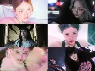 IVE's new song "XOXZ" MV has been a big hit since its release, rising rapidly on YouTube charts