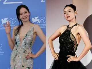 Actress Song Yejin captivates Venice in her dress... the result of her diet efforts