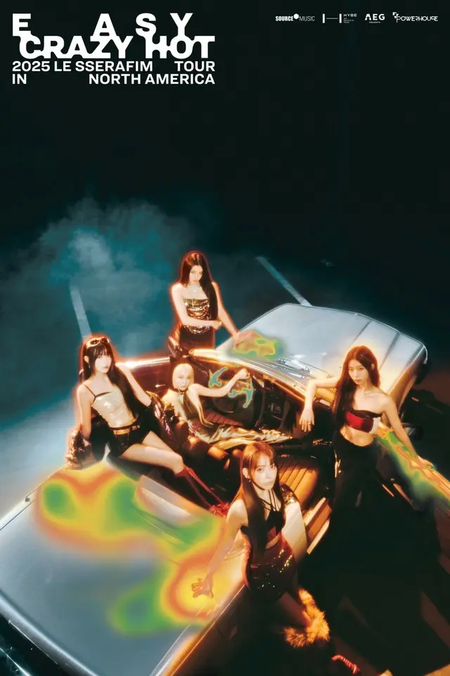 「LE SSERAFIM」が4日に北米ツアースタート…ホ・ユンジンが故郷での初公演に格別な思い