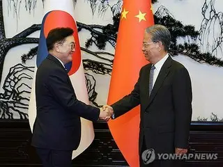 South Korean National Assembly Speaker Meets with China's Third-Ranked Leader, Eager to Develop Relations