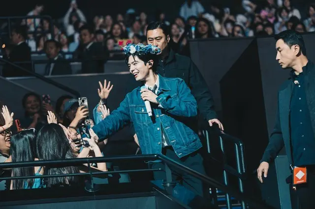 「イベントレポ」パク・ボゴム、「BTS」の「Boy With Luv」のダンスカバーも披露