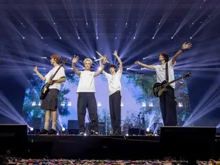 FNC's new band "AxMxP" successfully holds concert-level debut show... 2,200 spectators go wild