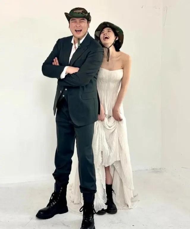 イ・ジャンウ&チョ・ヘウォン、ウェディンググラビア