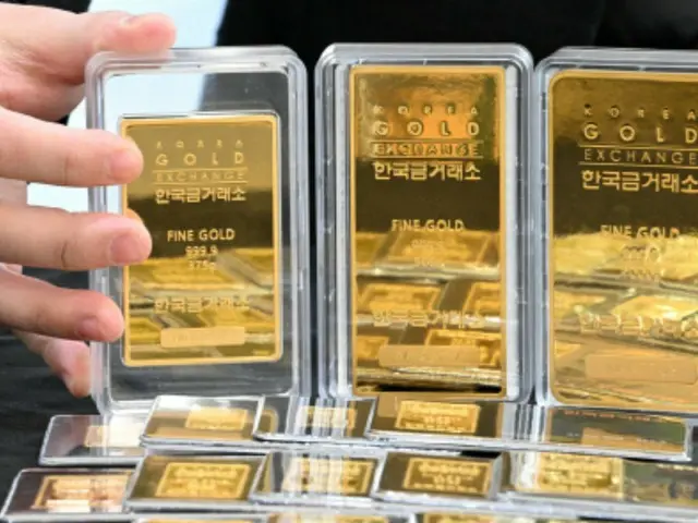The gap between South Korea's gold price and the international market widens to 3.3%
