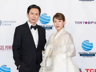 Kim Min Jeoung and Ye Ji Won grace the Hollywood red carpet... Attending the opening ceremony of the Global Stage Hollywood Film Festival