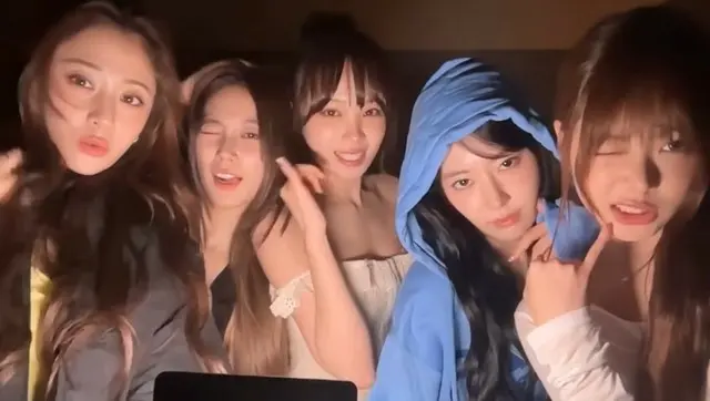 「LE SSERAFIM」、ファーストシングル「SPAGHETTI」のスポがあちこちに