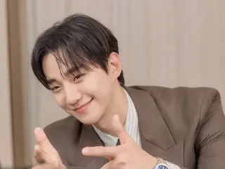 2PM's JUNHO reveals behind-the-scenes footage from the production presentation of the new TV series "Taepoong Trading Co."