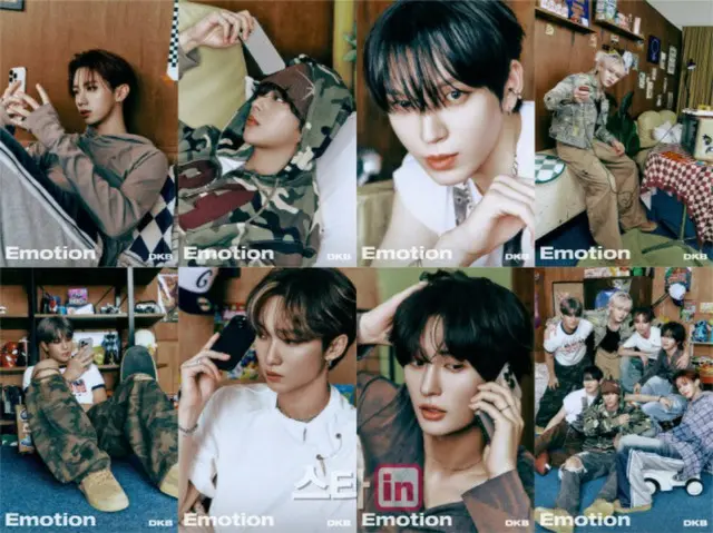 「DKB」、ニューアルバム「Emotion」コンセプトフォト大放出…カムバックに向け熱気上昇