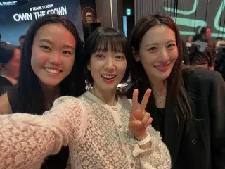 Actress Park Shin Hye, the goddess of bob hair... Three-shot with Grace Kim & Soohyeon