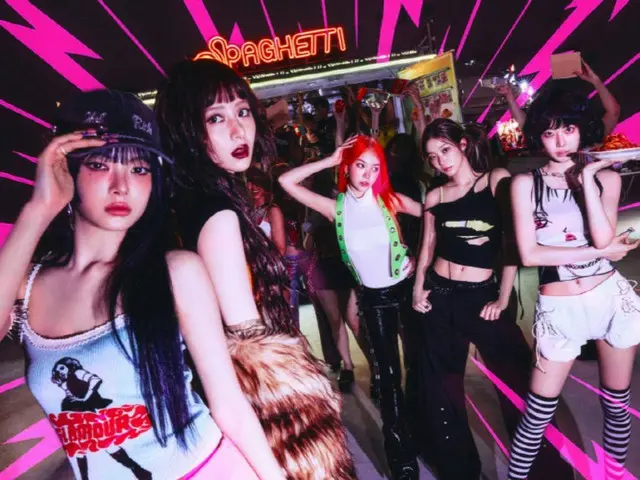 J-HOPE（BTS（防弾少年団））とタッグを組んだ「LE SSERAFIM」、新曲「SPAGHETTI」が英米チャートで自己新記録