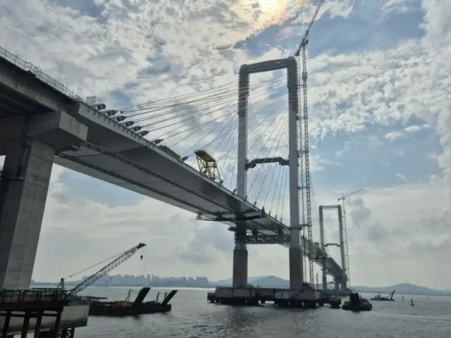 Incheon 3rd Overpass certified as the world's highest sea bridge observation deck (South Korea)