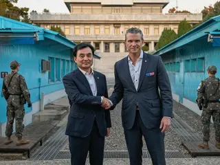 US defense secretary visits JSA... "Visiting Panmunjom is a symbol of the US-ROK alliance" - South Korea