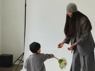 Moon GaBi, who gave birth to Jung Woo Sung's child, is furious at the AI-generated photo of her child