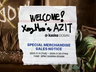 XngHan opens pop-up store...expanding into fashion