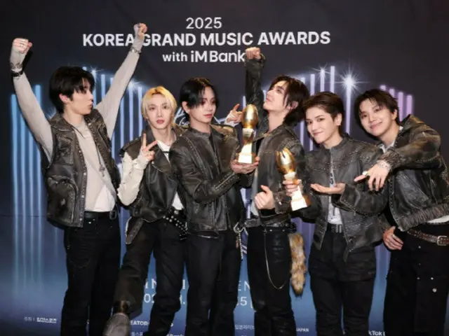 「BOYNEXTDOOR」グランドパフォーマー受賞…「輝かせてくれてありがとう」＝「2025 KGMA」