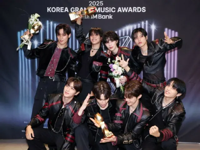 "THE BOYZ" receives "Grand Honors Choice" award... "Running hard for our fans" = "2025 KGMA"