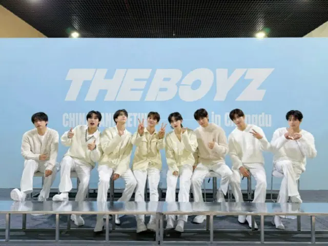 "THE BOYZ" captivates Chinese fans...Fan meeting held in Chengdu
