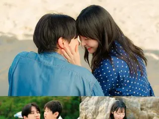 "Taepung Corporation" Lee JUNHO (2PM) x Kim MinHa, 1 second before the kiss? ... Sweet vacation shots revealed