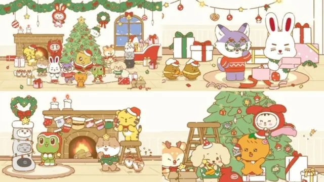 「SEVENTEEN」の公式キャラクター“MINITEEN”、ホリデーシーズンを迎えポップアップを開催02