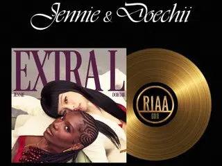 BLACKPINK's JENNIE breaks new record at RIAA... the most successful K-pop solo artist