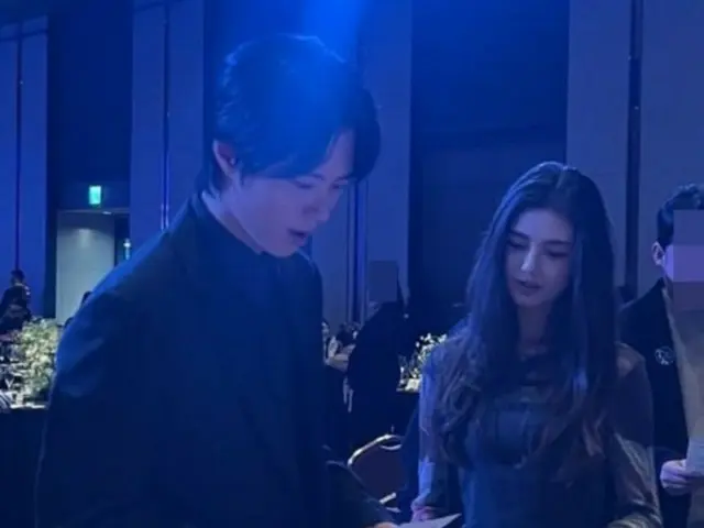 Daniel from NewJeans attends charity dinner with Park BoGum and Sean