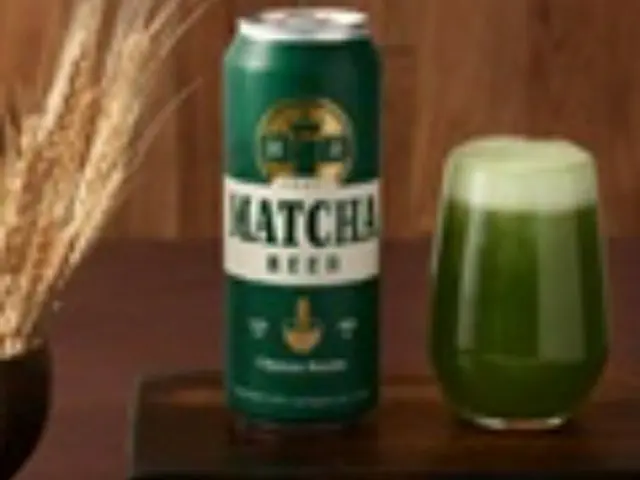 Craft matcha beer now on sale at GS25 in Korea, a fragrant alcoholic beverage